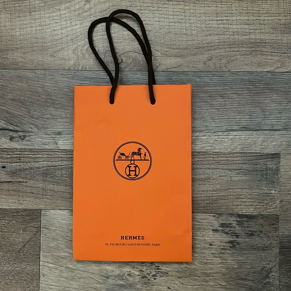 Hermes Small Shopping Bag and Ribbon